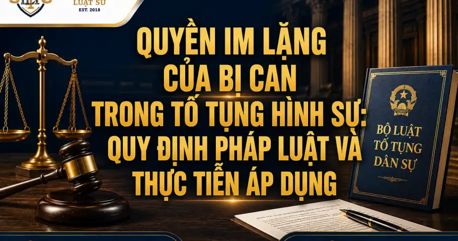 QUYỀN IM LẶNG CỦA BỊ CAN TRONG TỐ TỤNG HÌNH SỰ: QUY ĐỊNH PHÁP LUẬT VÀ THỰC TIỄN ÁP DỤNG